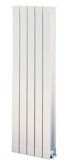 Алюминиевый радиатор Global Oscar 2000 5 секций белый (OS20001005)