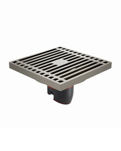 Душевой трап Orange OT01-005ni, 100х100, никель