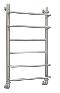 Полотенцесушитель водяной Aquanerzh скоба прямая 700х500, нержавеющая сталь, лесенка