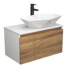 Тумба с раковиной и смесителем Bau (Тумба 80 + раковина 64х40 + смеситель) Bauedge