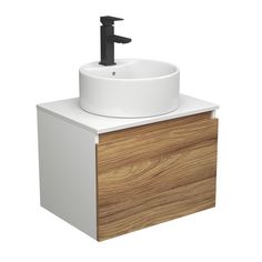 Тумба с раковиной и смесителем Bau (Тумба 60 + раковина D40 + смеситель) Bauedge