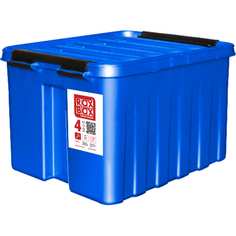 Rox Box Ящик п/п 210х170х175 мм с крышкой и клипсами синий 18694