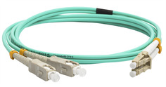 Патч-корд LANMASTER LAN-2LC-2SC/OM3-2.0