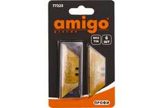 AMIGO Лезвия для ножа трапециевидные TiN 6 шт 77223 Амиго