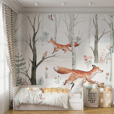 Фотообои Onprint WFOREST FOX ВФ4Х2,7