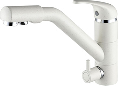 Paulmark Смеситель Paulmark Hessen He213017-331 для кухонной мойки, белый