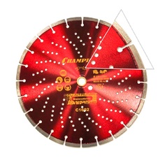 Диск алмазный CHAMPION бетон PRO 350/25,4/10 Heavyсut (ж/б, старый бетон, железо)