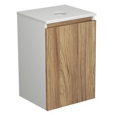 Тумба подвесная под раковину Bau Dream Blackwood 40, 1 дверца Bauedge