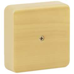 Распаечная коробка ЭРА 100х100х30 без клеммы сосна IP40 Б0031182 ERA