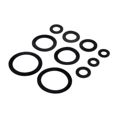 Набор прокладок "СУПРИМПЛАСТ" Сантехник № 3, для смесителя, резиновые