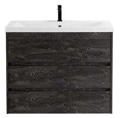 Тумба под раковину Art&Max FAMILY-M Family-M-750-3C-PIA-IS напольная, Iron Stone