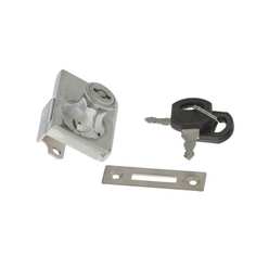 Element Замок мебельный д/стекла G209 белый цинк 1 шт 116990