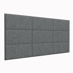 Мягкие обои Cotton Moondust Grey 30х60 см 4 шт. Tartilla