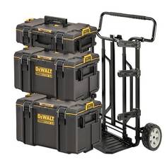 Ящики для инструмента DEWALT TOUGHSYSTEM 2.0, 3 штуки с тележкой, DWST83401-1