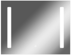 Зеркало Домино Good Light 2-90 с подсветкой