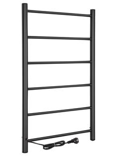 Полотенцесушитель электрический Vimarr Kaskad PSK-VMRKe58BL 500х800, черный матовый