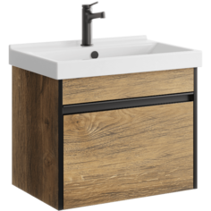 Тумба под раковину Aqwella Urban 60 URB0106DB подвесная дуб балтийский