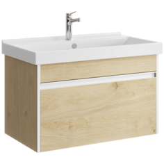Тумба под раковину Aqwella Urban 80 URB0108DD подвесная дуб давос