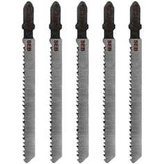 S.E.B. Пилка (полотно) для электролобзика Т101В 5 штук в комплекте 305HP-101B SEB