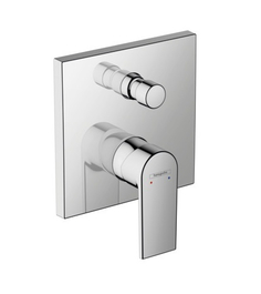 Смеситель для ванны однорычажный Hansgrohe Vernis Shape 71450000, хром