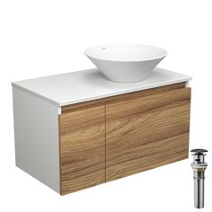 Тумба с раковиной и выпуском тумба подвесная Bau Dream 80 раковина BAU Dream D43 Bauedge