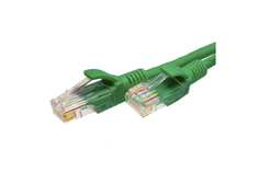 Кабель патч-корд U/UTP 5e кат. 3м. SUPRLAN 10-0159 4x2 26AWG (7x0.16mm) Cu LSZH зеленый