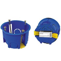 Коробка установочная скрытая 68х45 мм TDM Electric синяя IP20 SQ1403-0901