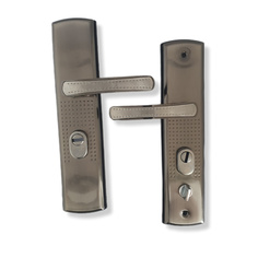 Комплект ручек для китайской двери Master Lock ML-100 автомат Standart, подсветка, правая