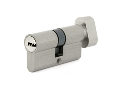 Цилиндровый механизм Palladium ZN 60 C BK, матовый никель