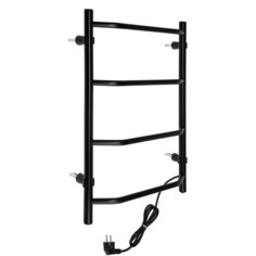 Полотенцесушитель электрический ZEIN, черный 9406549