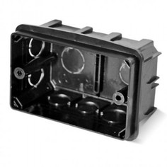 Коробка монтажная одиночная (прямоугольная) PE 000 031 No Brand