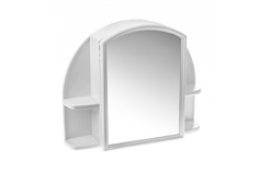 Шкафчик зеркальный Орион (снежно-белый) Berossi