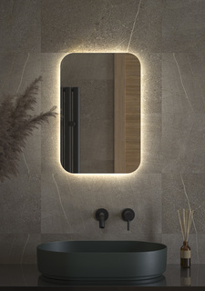 Зеркало с LED-подсветкой настенное OPTI DEFESTO 40x60 см, DF 2802