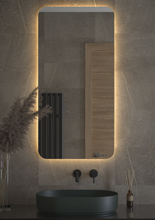 Зеркало с LED-подсветкой настенное OPTI DEFESTO 60x120 см, DF 2818