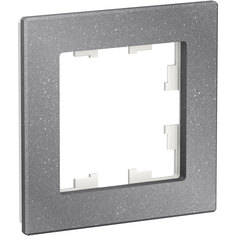 Schneider Electric Рамка Schneider Electric AtlasDesign Nature 1 пост. Мрамор айс грей