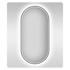 Влагостойкое зеркало с подсветкой для ванной Wellsee 7 Rays Spectrum 172201640, 60х120 см