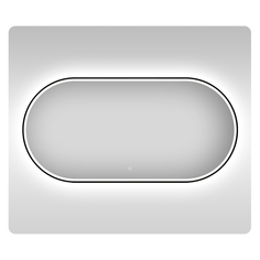 Влагостойкое зеркало с подсветкой для ванной Wellsee 7 Rays Spectrum 172201630, 100х55 см