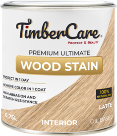 Масло для дерева и мебели TimberCare Wood Stain, Латте/ Latte, 0.75 л