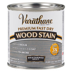 Масло для дерева и мебели Varathane Premium Fast Dry Wood Stain Графит, 0.236 л