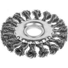 vertextools ЩЕТКА ПЛОСКАЯ ДЛЯ УШМ крученая 150мм 22диам 12100-150