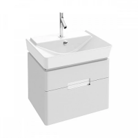 Комплект тумба с раковиной 60 см Jacob Delafon Reve E4802-00+EB1134-G1C белый лак