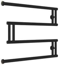 Полотенцесушитель водяной Сунержа High-Tech model "M+" 500х650 Матовый чёрный