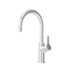 Смеситель для кухни Damixa Venus DX3S10722000, регулируемый аэратор,поворотный излив 245мм