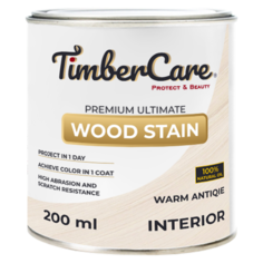 Масло для дерева и мебели TimberCare Wood Stain, Античный белый / Warm Antique, 0.2 л