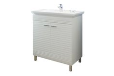 Тумба EvaGold Roxy 75 с умывальником Kirovit Дуглас 750 (комплект)