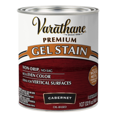 Масло-Гель для дерева Varathane Gel Stain, тонирующее Масло, 0,946 л, Каберне