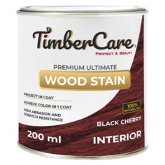 Масло для дерева и мебели TimberCare Wood Stain, Черешня/ Black Cherry, 0.2 л