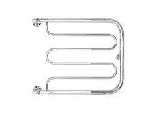 Полотенцесушитель водяной Двин D 50/60 1"-1/2" С полкой К0, Полированный 4627086011766