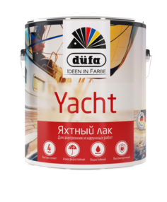 Лак яхтный алкидно-полиуретановый Dufa Retail Yacht глянцевый 2 л