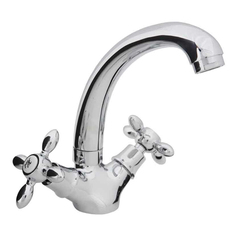 Смеситель Classik хромированный латунь 10,2 см Water Line